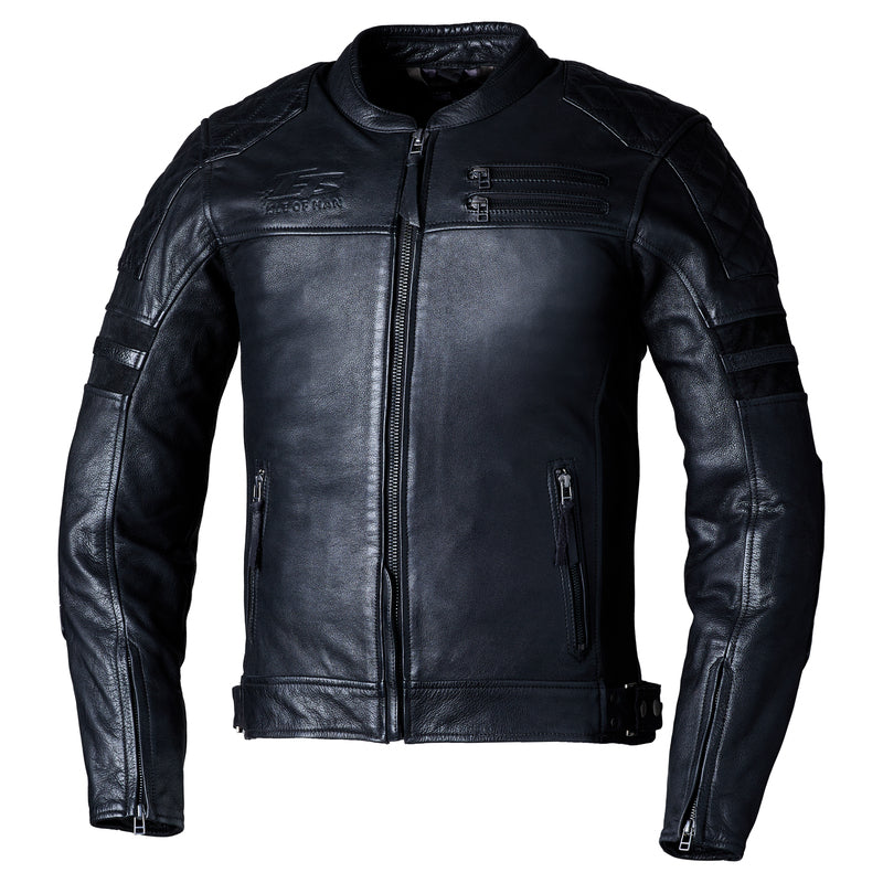 RST JACKT HILLBRRY2 LTH MEN CE, BLK, 44