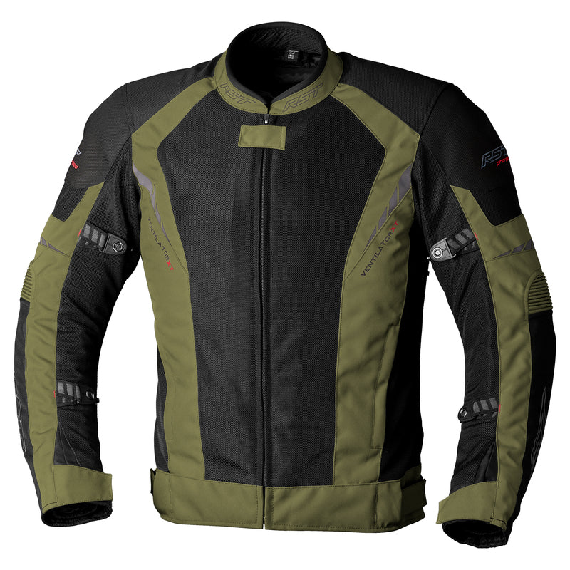 RST JACKT VENT-XT TXT MEN CE, GRN, 52