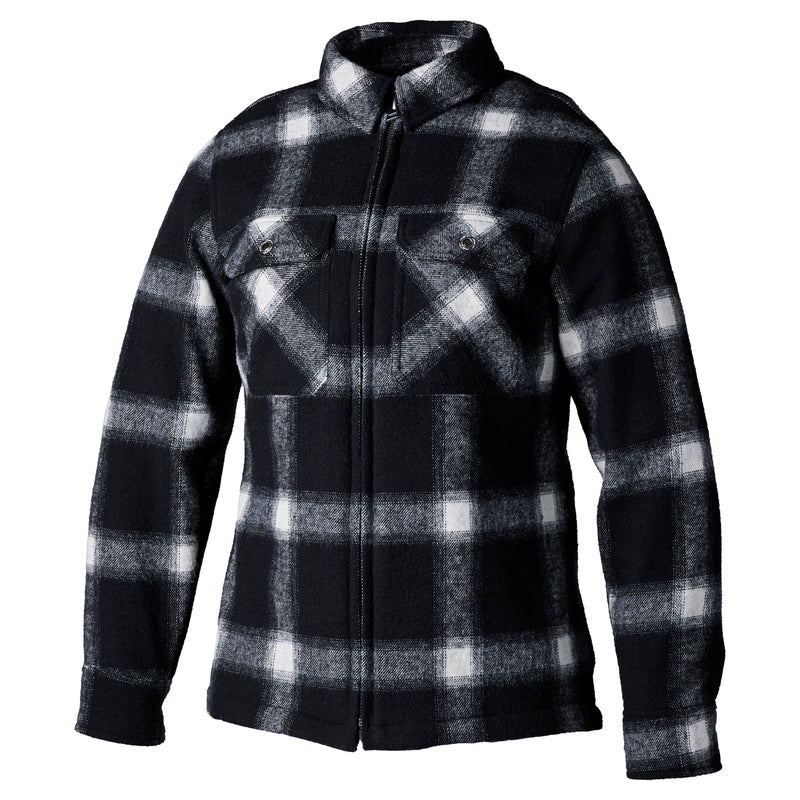 RST SHIRT BRUSHED TXT LADY CE, BLK, 8