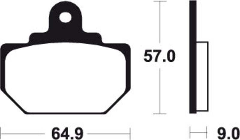 TECNI BRAKE PADS MA110 ORGANIC