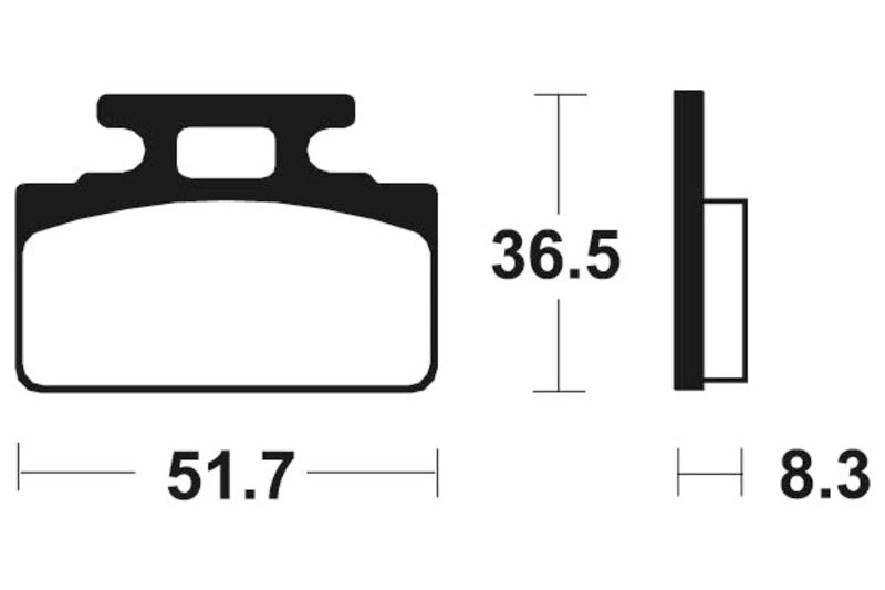 TECNI BRAKE PADS MA118 ORGANIC
