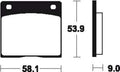 TECNI BRAKE PADS MA12 ORGANIC