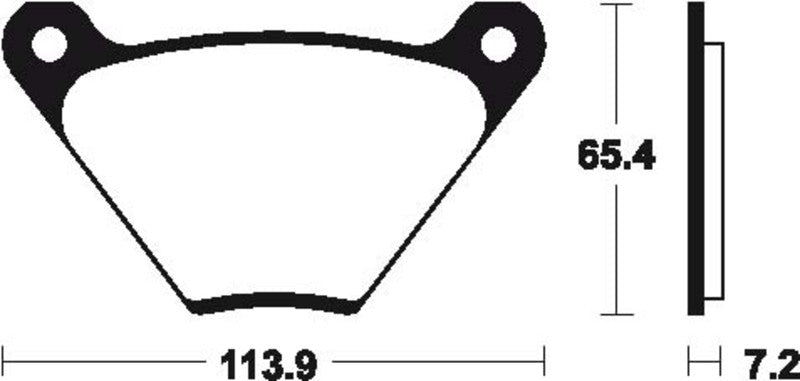 TECNI BRAKE PADS MA13 ORGANIC