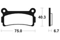 TECNI BRAKE PADS MA136 ORGANIC