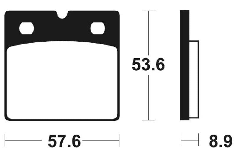 TECNI BRAKE PADS MA140 ORGANIC