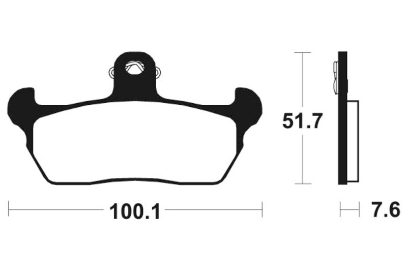 TECNI BRAKE PADS MA141 ORGANIC