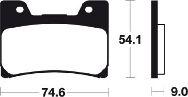 TECNI BRAKE PADS MA145 ORGANIC