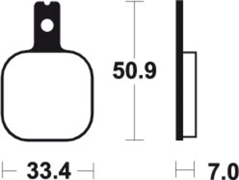 TECNI BRAKE PADS MA156 ORGANIC