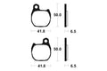 TECNI BRAKE PADS MA164 ORGANIC