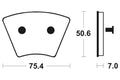 TECNI BRAKE PADS MA179 ORGANIC