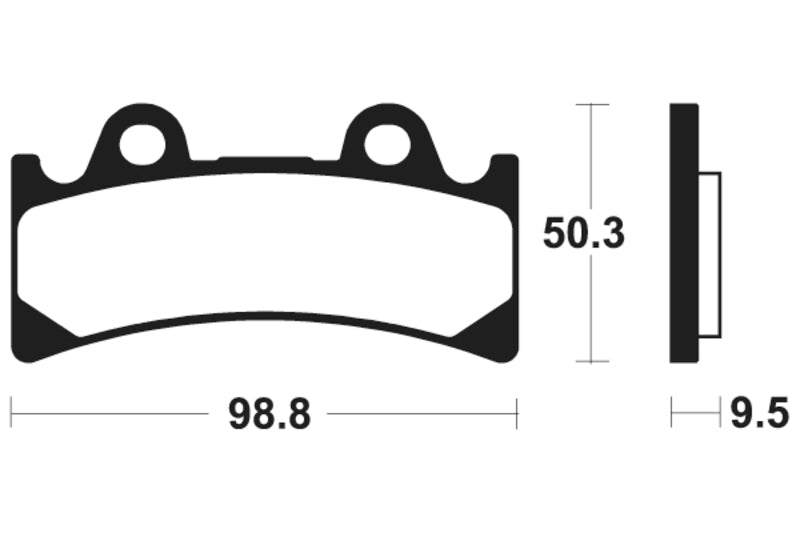 TECNI BRAKE PADS MA183 ORGANIC
