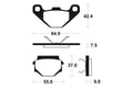 TECNI BRAKE PADS MA192 ORGANIC