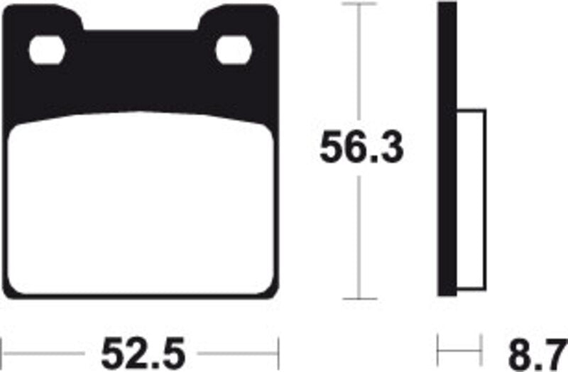 TECNI BRAKE PADS MA201 ORGANIC
