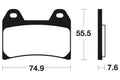 TECNI BRAKE PADS MA227 ORGANIC