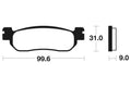 TECNI BRAKE PADS MA228 ORGANIC