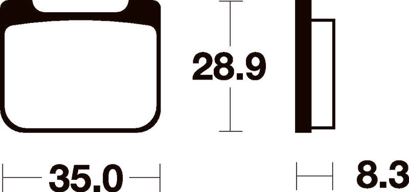 TECNI BRAKE PADS MA232 ORGANIC
