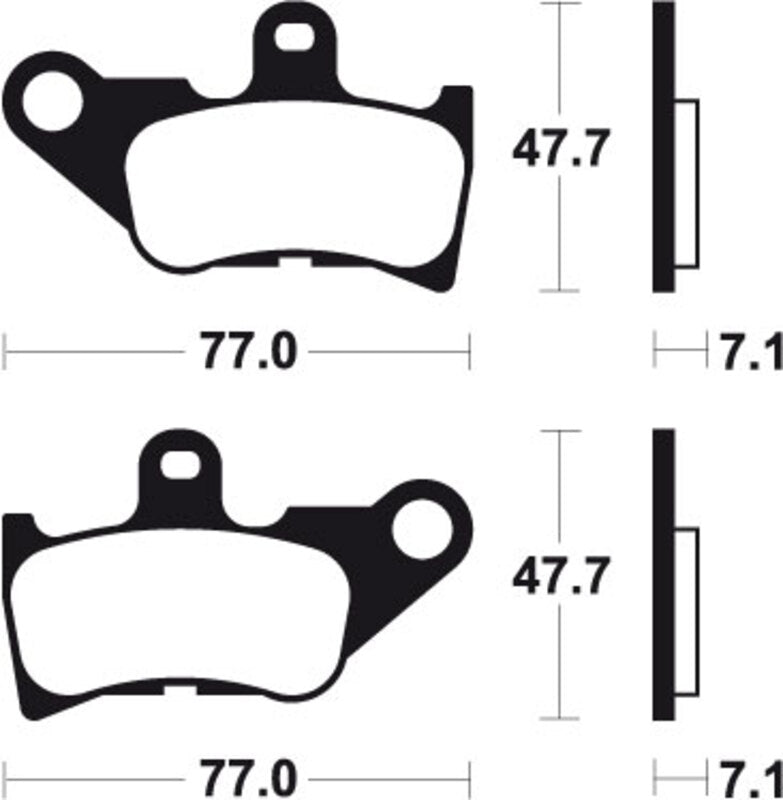 TECNI BRAKE PADS MA264 ORGANIC