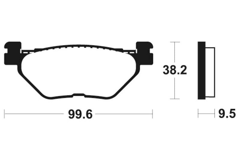 TECNI BRAKE PADS MA269 ORGANIC