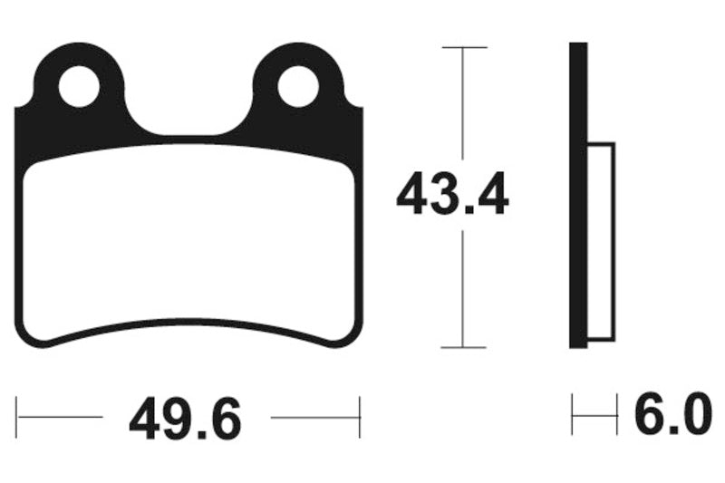 TECNI BRAKE PADS MA302 ORGANIC