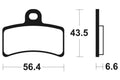 TECNI BRAKE PADS MA315 ORGANIC