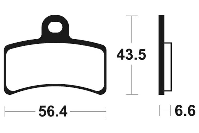 TECNI BRAKE PADS MA315 ORGANIC