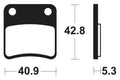 TECNI BRAKE PADS MA379 ORGANIC