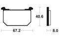 TECNI BRAKE PADS MA39 ORGANIC
