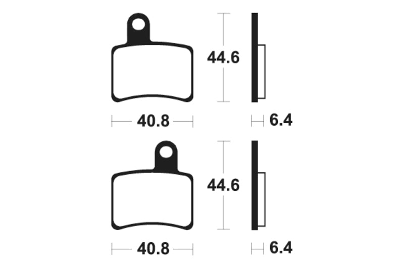 TECNI BRAKE PADS MA396 ORGANIC