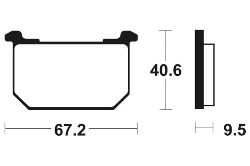TECNI BRAKE PADS MA40 ORGANIC