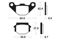 TECNI BRAKE PADS MA41 ORGANIC