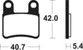 TECNI BRAKE PADS MA421 ORGANIC