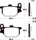TECNI BRAKE PADS MA45 ORGANIC