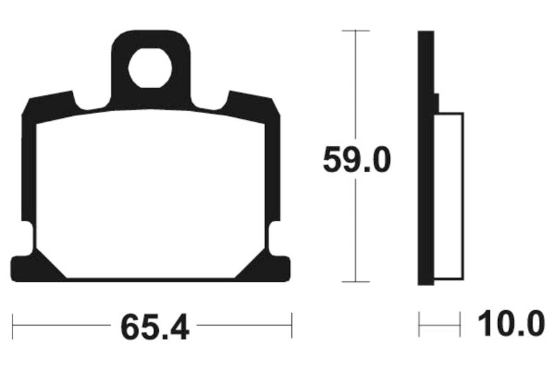 TECNI BRAKE PADS MA47 ORGANIC