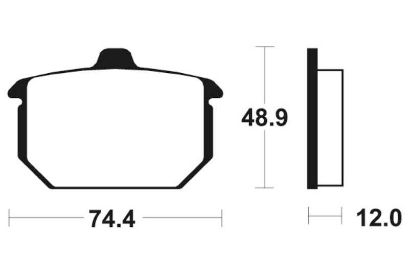 TECNI BRAKE PADS MA49 ORGANIC