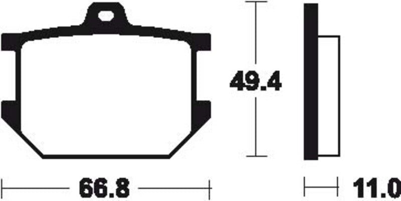 TECNI BRAKE PADS MA7 ORGANIC