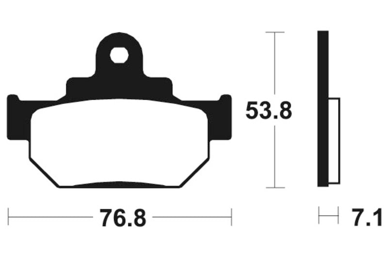 TECNI BRAKE PADS MA81 ORGANIC
