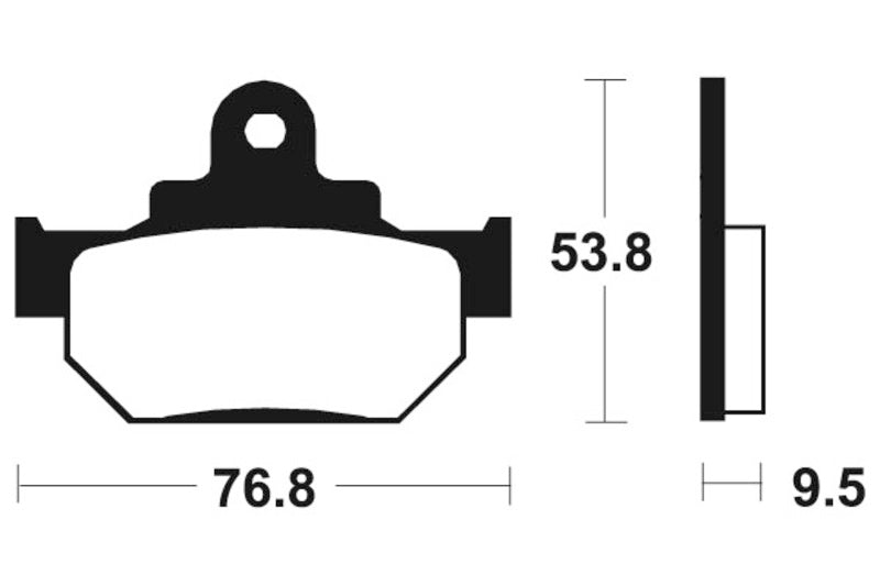 TECNI BRAKE PADS MA82 ORGANIC