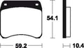 TECNI BRAKE PADS MCR23 SINTER METAL