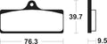 TECNI BRAKE PADS MCR285 SINTER METAL