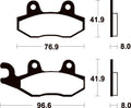TECNI BRAKE PADS ME111 ORGANIC