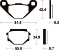 TECNI BRAKE PADS ME151 ORGANIC