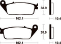 TECNI BRAKE PADS ME154 ORGANIC