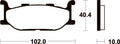 TECNI BRAKE PADS ME163 ORGANIC