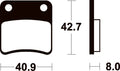 TECNI BRAKE PADS ME170 ORGANIC