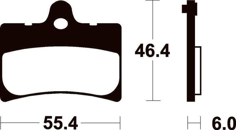 TECNI BRAKE PADS ME172 ORGANIC
