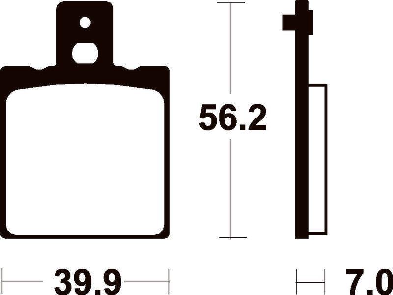 TECNI BRAKE PADS ME19 ORGANIC