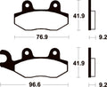 TECNI BRAKE PADS ME213 ORGANIC