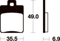 TECNI BRAKE PADS ME224 ORGANIC