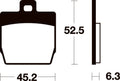 TECNI BRAKE PADS ME231 ORGANIC