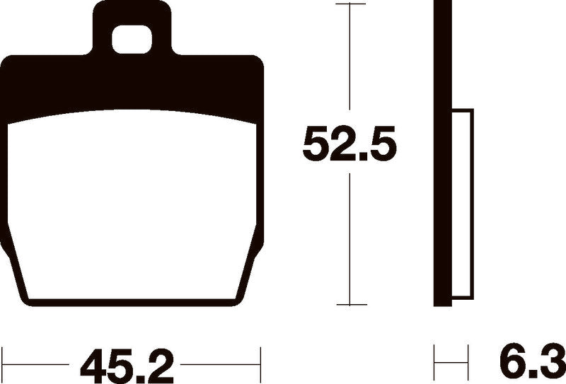 TECNI BRAKE PADS ME231 ORGANIC